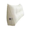 Triangular Headboard Pillow Bed Wedge Pillow with Side Pocket Headboard Back And Waist Support Cushion for Daybed Reading Relaxing