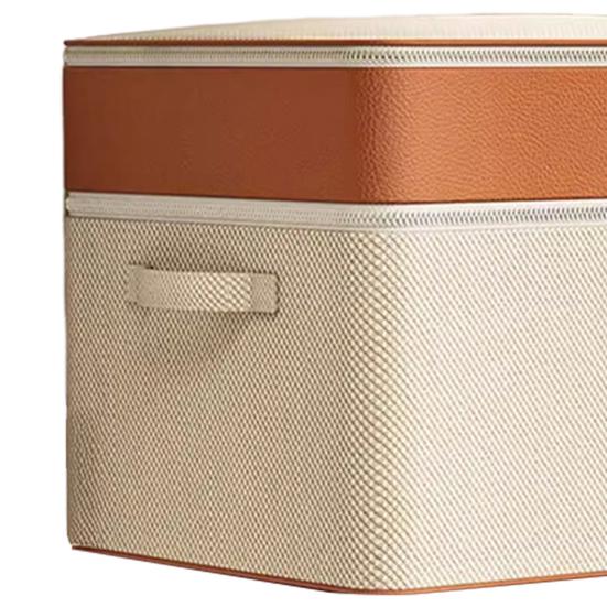 Коробка для хранения Двухслойный дизайн Большая вместимость Универсальный контейнер для хранения в гардеробе Органайзер для шкафа