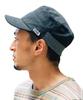 Nakota Linen Cool Rib Work Long and Small Solid Size M Circumference Black Cap, Brim, Lightweight, Men's Women's, Size, Outdoor, Casual, Color,