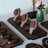 Wood Bracelet Tray Necklace Bracelet Display Rack Fashion Jewelry Display Stand  Women
