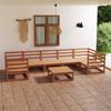 Day and Night - Day and Night Garden Furniture Set 8 Pieces Solid Pine Wood