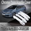 For Toyota Auris E180 Hatchback (AU) Scion iM 2013~2018 Styling Stickers Decoration Chrome Door Handle Cover Car