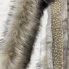 1M Fluffy Trim Imitation Raccoon Artificial Fur Stripe Decoration New Big Fur Collar