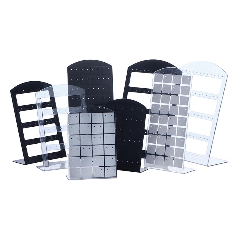 Necklace Bracelet Earring Jewelry Hanging Accessories Display Wardrobe Earing Stand For Plastic Earingstand