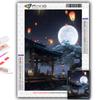 Full 5D Diy Diamond Painting Chinese Style Building 5D Diamond Painting
