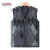 YUZHAOLIN Men's Fleece Lined Thermal Vest
