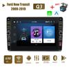 8 Inch Radio 2 Din Android Car GPS Navigation for Ford New Transit 2009-2019 With Button Knob Multimedia Player Stereo Audio Auto Carplay 2+32GB