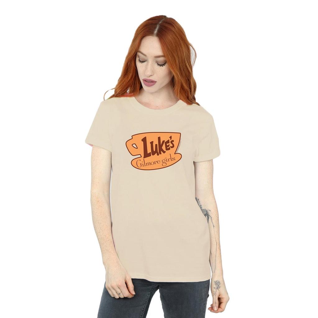 Gilmore Girls Womens/Ladies Luke´s Logo Boyfriend T-Shirt