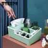 Paper Towel Storage Box Household Living Room Tea Table Remote Control Cosmetics Desktop Storage Box Multifunctional Sundry Sorting Box