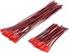 20× JST 2-Pin Connectors 22 AWG – For LED Lights, RC Batteries, Toys – High Quality & Easy To Use – Red
