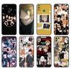 Black Tpu Case For Huawei Y9S Y6S Y8S Y5P Y7P Y8P Case For Huawei Y5 Lite Prime 2018 Y6 2019 Cover  Miya Atsumu Haikyuu