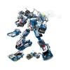 Enlighten 1407 Gale Warrior Mecha Police Car Transforming Robot Building Blocks