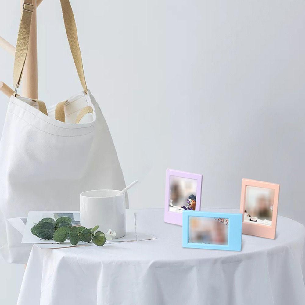 Creative Colorful Vertical Photo Frame Instant Film Camera Picture Holder 3 Inch