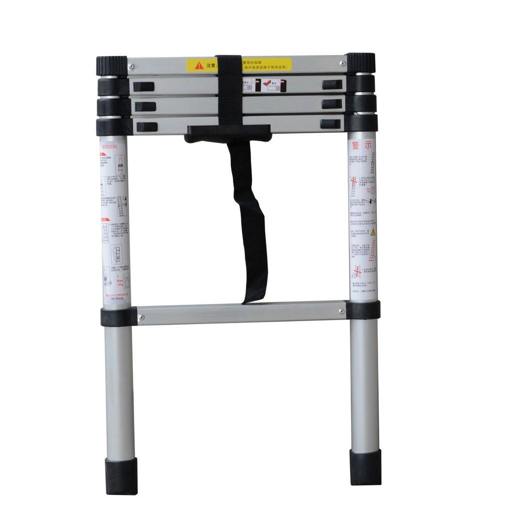Aluminum Alloy Telescopic Ladder Portable Engineering Ladder Household Single Side Expansion Ladder