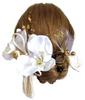 In Domestic Hair Ornament Coming of Age Graduation Luxury Large Phalaenopsis Artificial Large Flowers Compatible with Japanese Wedding Yukata