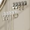 20pcs Hanging Wall Hook Wall Mounted Jewelry Display Rack Necklace Storage Rack Key