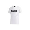 Graphic Long Box Logo Sport Round Neck Short Sleeve T-Shirt Men Tops White GJ5110