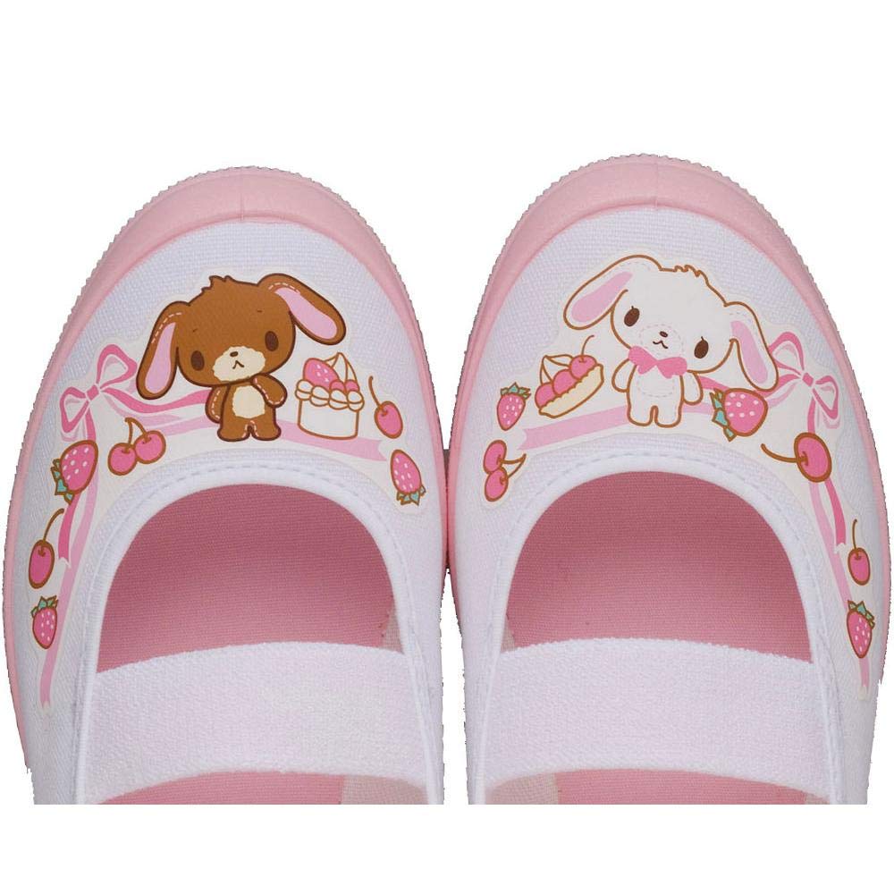 Sanrio Sugar Bunnies S01 ASAHI S01 Indoor 2E Kids' Shoes, Pink, 13.0 Cm,
