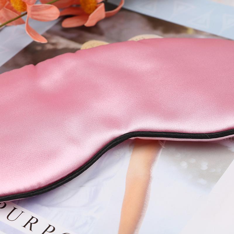1 Pcs Eye Mask Soft Padded Travel Night Sleeping Blindfold Sleep Aid Shade Cover