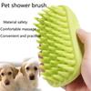 Pet Bath Brush Rubber Comb Hair Removal Brush Pet Dog Cat Grooming Cleaning Glove Massage Pet Supplies