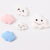 Cloud Refrigerator Sticker Cute Card Cartoon White Resin Magnetic Kitchen Home Decoration Memo Message Creative Design