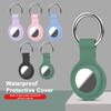 Tracker Silicone Protective Cover Shockproof Waterproof Perfect Fit Easy Installation Anti-lost Keychain Holder Protective Cover for AirTag