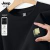 JEEP SPIRIT Men's Loose Fit Round Neck Sweatshirt
