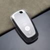 Transparent Car Key Cover Case Shell Holder Accessories for Ford Edge EcoSport F-150 F-250 F-350 Fusion Mondeo Mustang Explorer