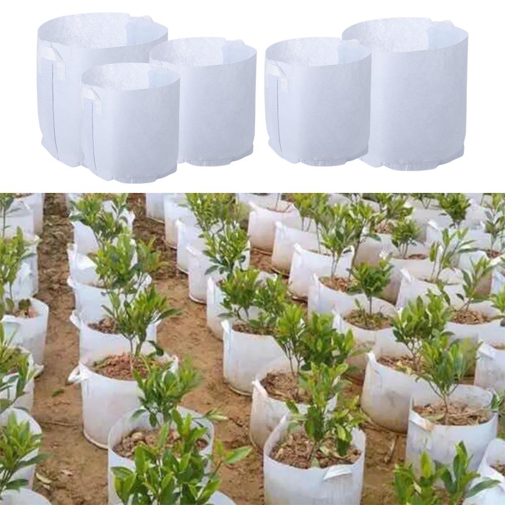 Planters Supplies Aeration Container Grow Bag Plant Pouch Round Fabric Pots Root Container