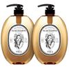 Buca Classic Deep Perfume Gold Repair Шампунь от выпадения волос с ароматом белого мускуса, 1,05 л, 2 шт.