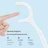 Portable Dental Floss Sticks - 50 Pack | Individually Wrapped for Easy Oral Cleaning