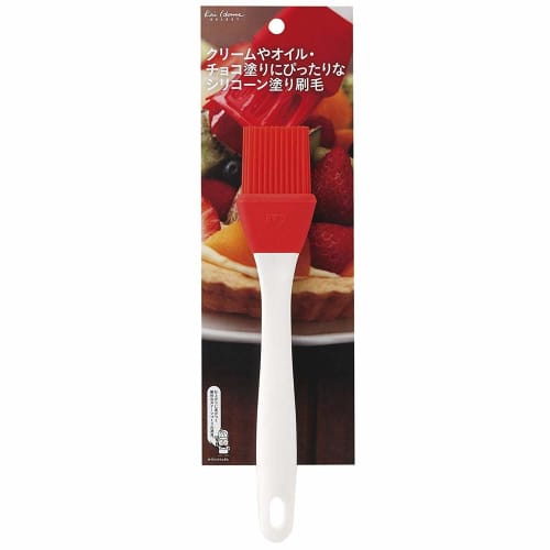 Kai House Select Silicone Brush DL6258 Perfect for Applying Cream, Oil, and Chocolate