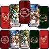 Case for Samsung Galaxy S25 S24 S23 iPhone 16 15 Xiaomi Redmi Note 14 13 12 16E X Pro Max OPPO Moto Huawei Santa Claus Gift Merry Christmas Tree Cover