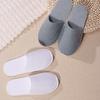 1 Pair Women Men Disposable Slippers Hotel Bathroom Non-slip Slippers Solid Color Unisex Flip Flop Travel Home Loafer Wholoesale