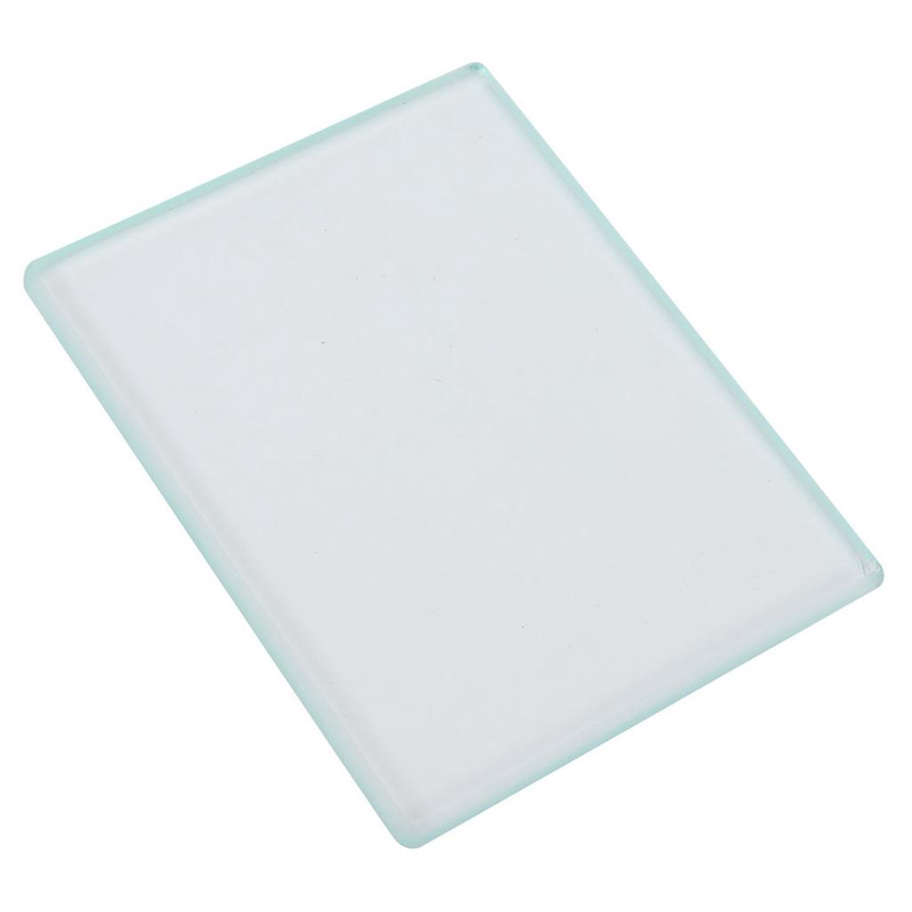 Leather Polishing Tempered Glass Burnisher Slicker Leather Craft Tools 130 X 100 X 8mm