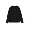 Solid Color Crew Neck Long Sleeve T-Shirt Men Tops Black DJ6175-010