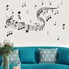 Removable Music Notes Notation Band Wall Sticker Art Decal Room Home Decor Gift