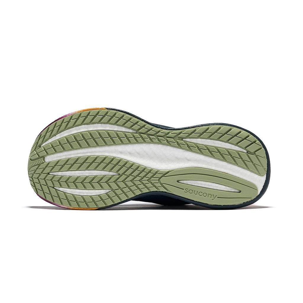 SAUCONY Triumph 22 Gtx Premium Cushioning Waterproof Breathable Running Shoes Women Sneakers Gray Blue S10966-253