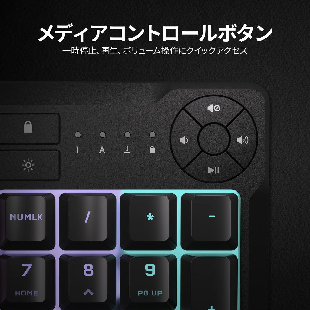 CORSAIR K55 CORE RGB Gaming Keyboard with iCUE Support, 10-Zone RGB, 4 Dedicated Media Keys, Quiet and Responsive Switches, and 300ml Water