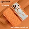 Magnetic Wallet Leather Phone Case For iPhone 17 Air 17Pro Max 15 Pro Max 16 Plus 13 12 11 Wireless Charging Flip Cover Magsafe Card Holder