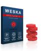 Weska Aim Assist Ring Hard FPS Operability Enhancement Ring EPDM Stick Sponge for PS5 PS4 Switch Controller Set of 6 (Berry Soft)