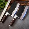 Chef Knife Cleaver Meat Kithen Knives Meat Slicing Filleting Knife Plastic Handle Butcher Knives Hand Forged Blade Chef Knife