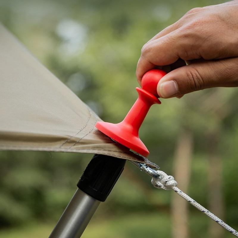 4 Pcs Lightning Proof Cap Camping Tent Pole Awning Rod Support Bar Anti-Thunder Protection Cover Safe Awning Rod Outdoor Tent Hat