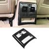 ABS Carbon Fiber Car Rear Air Conditioning Outlet Anti-kick Cover Frame Decoration Auto Accessories For BMW 3 Series E90