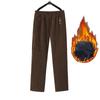 Women Autumn Winter Oversize Corduroy Straight Trousers Mother Fleece Thicke Warm Casual Pants Female