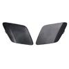 2Pcs Front Bumper Tow Hook Eye Hole Cover Trim For Toyota Prius 2016-2017 Black