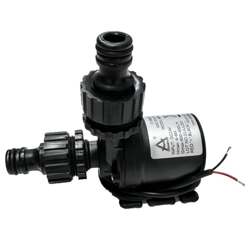 Water Pump 12v High Pressure Ultra Quiet Solar DC 24V Lift 5M 800L/H Brushless Motor Submersible Water Pumps Quick Break