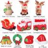 Toys Bonsai Decor Fairy Garden Deer Santa Claus Miniature Snowman Christmas Figurines Xmas Tree