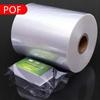 POF Heat Shrink Folding Film Clear Membrane Sheets Plastic Cosmetic Packaging Bag Pof Plastic Clear Hot Shrinkable Fold Material