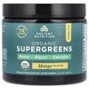 Organic Supergreens, Mango, 3.3 Oz (92.5 G)